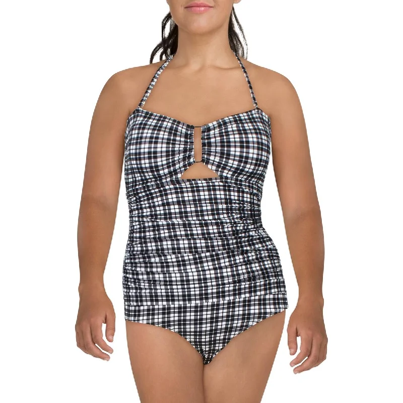 Anne Cole Womens Nylon One-Piece Swimsuit