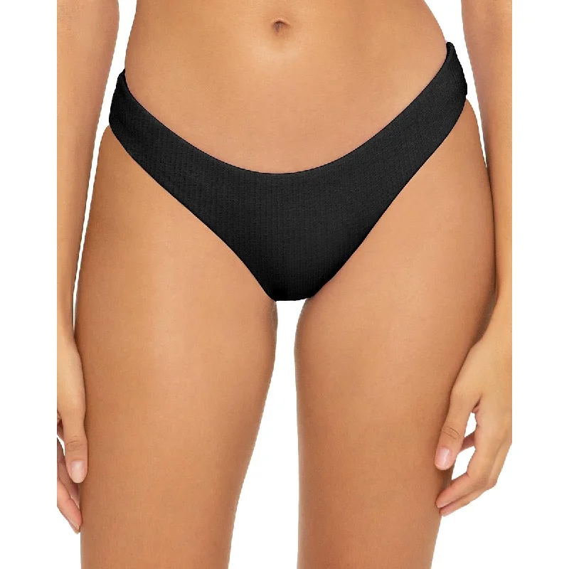 Becca by Rebecca Virtue Womens Ribbed Nylon Swim Bottom Separates