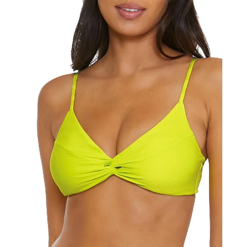 Becca by Rebecca Virtue Womens   Textured  Bikini Swim top