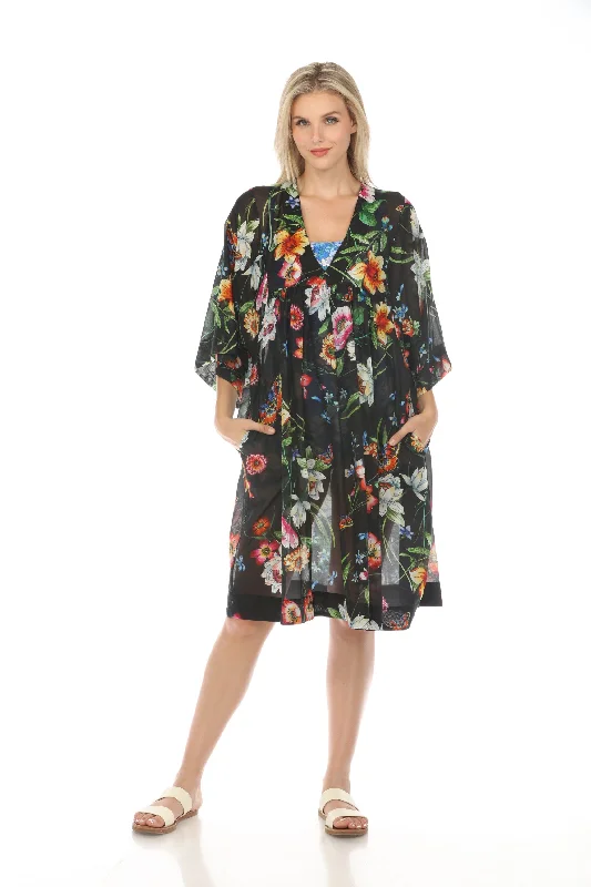 Johnny Was Ombre Garden Easy Swim Cover-Up Dress Boho Chic CSW8023-L