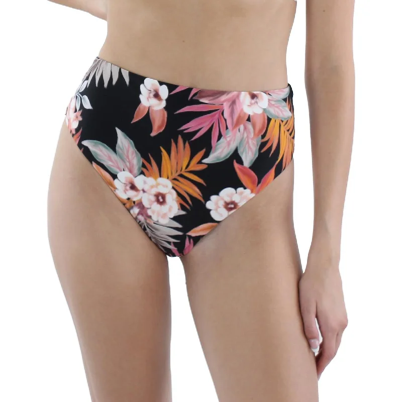 Sea Level Swim Womens Floral Print Nylon Swim Bottom Separates