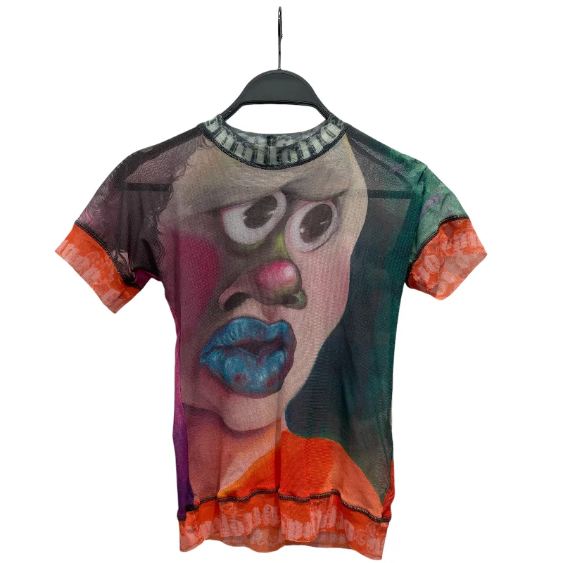 OTTOLINGER/Cut & Sew/M/All Over Print/Polyester/MLT/Mesh graphic shirt