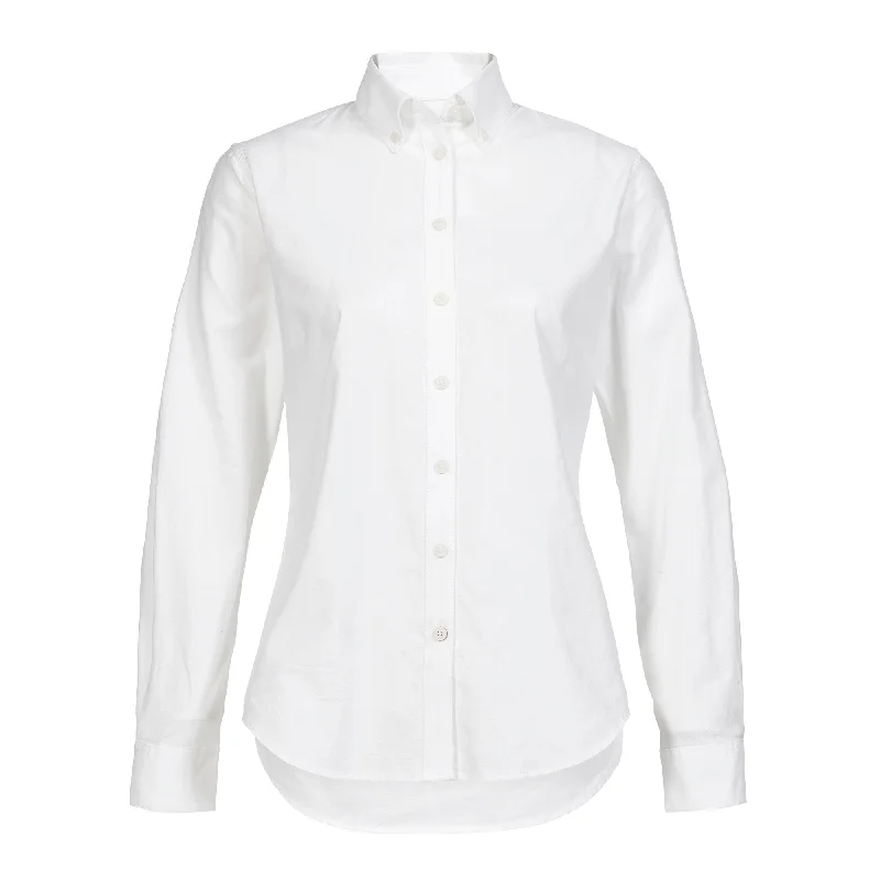 WOMEN'S ESSENTIAL OXFORD LONG-SLEEVE SHIRT