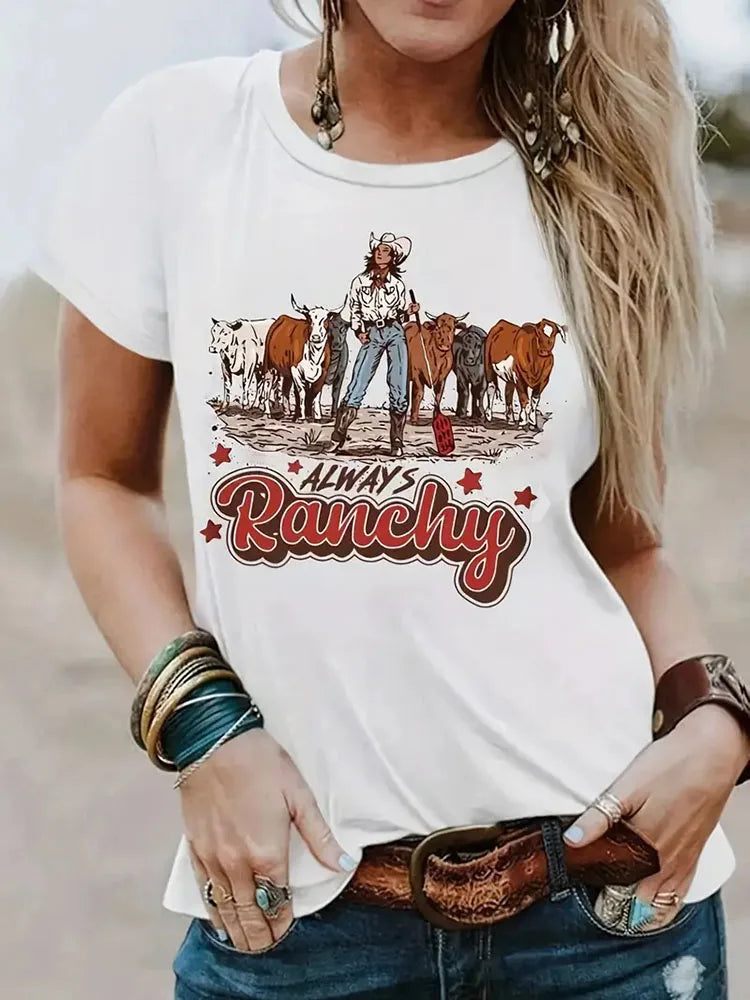 Always Ranchy Cowboy T-Shirt