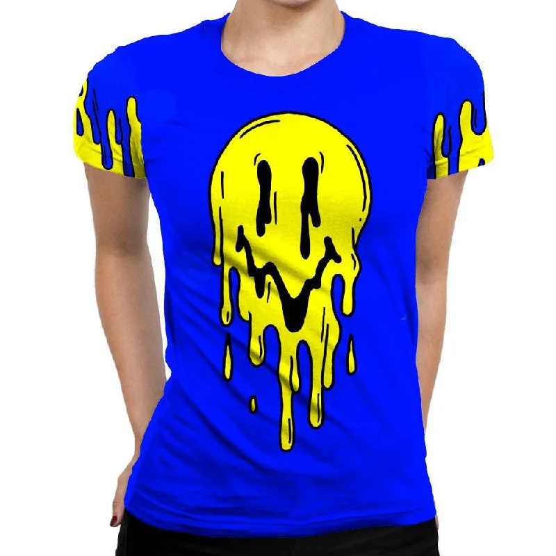 Emoji Spilling Womens T-Shirt