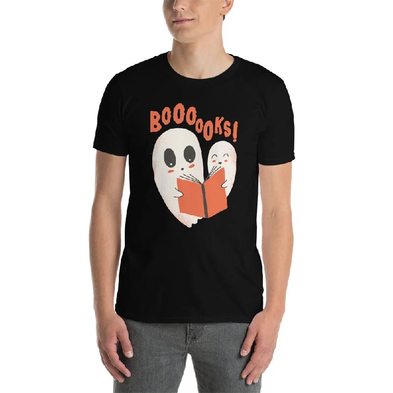 Ghosts with Boooooks - Premium T-Shirt