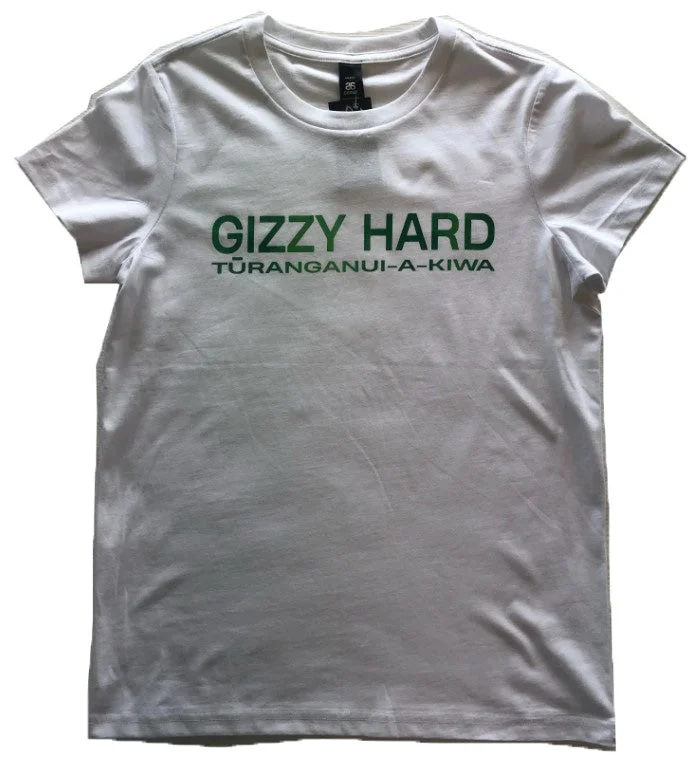 GIZZY HARD WOMENS POUNAMU TEE