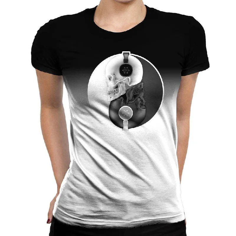 Headphone Harmony Womens T-Shirt