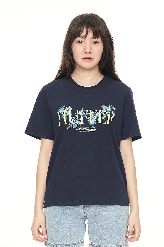 HUFFER CLASSIC TEE 170/GONE WILD - NAVY