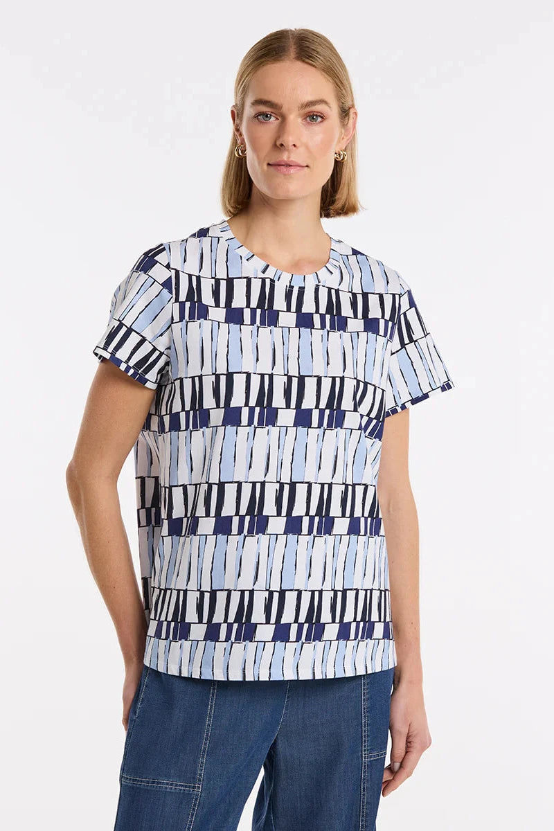 MARCO POLO S/S ABSTRACT TEE