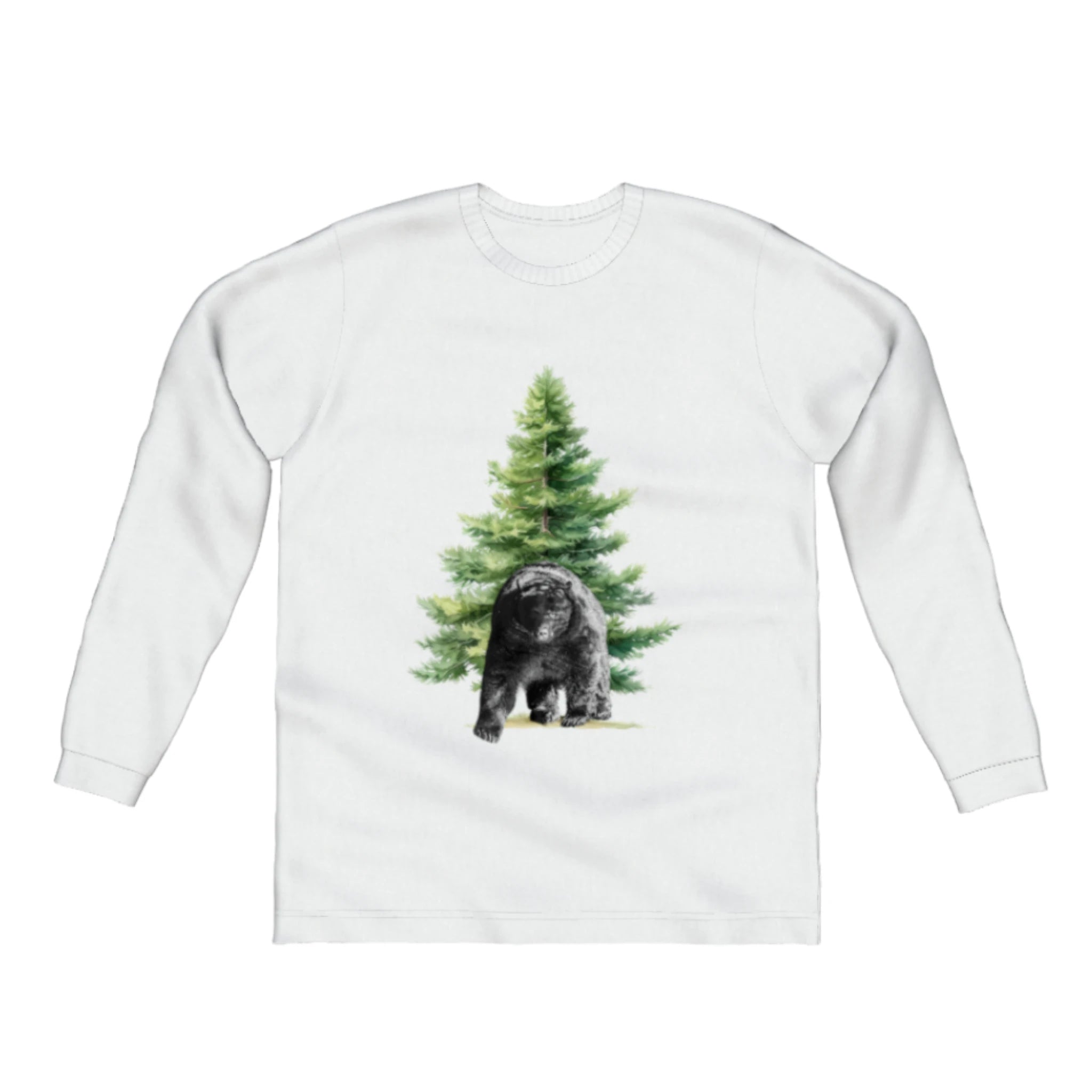 Observant Bear Comfort Long Sleeve Unisex T-shirt