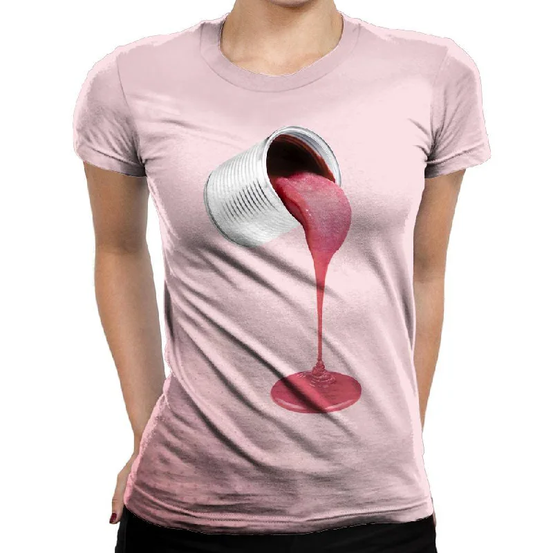 Paint Can Womens T-Shirt