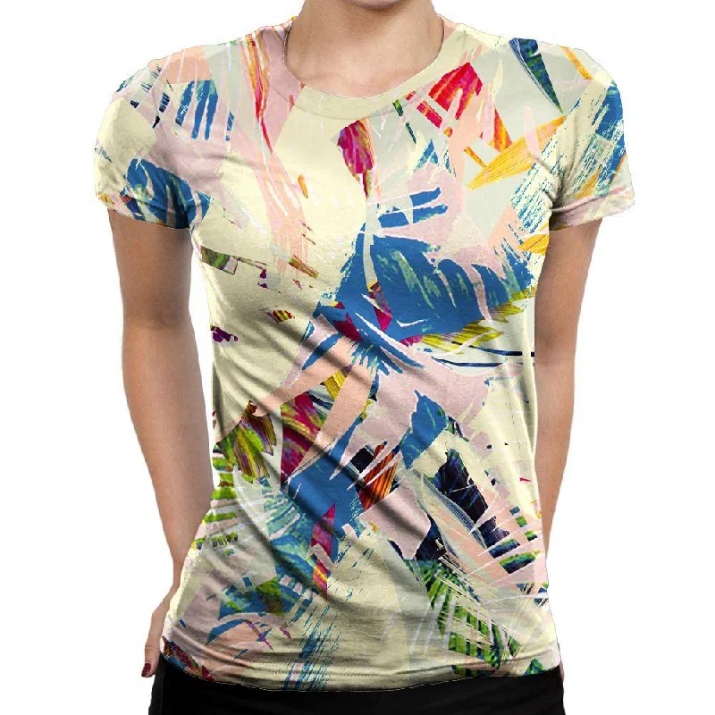 Palm Twist Womens T-Shirt