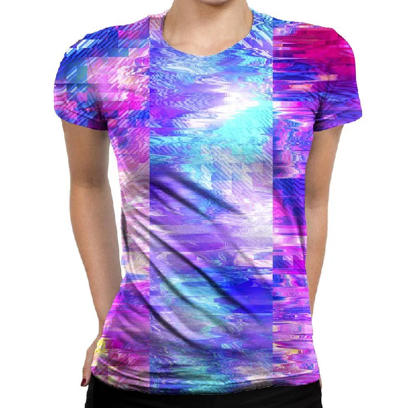 Pretty Lights Womens T-Shirt