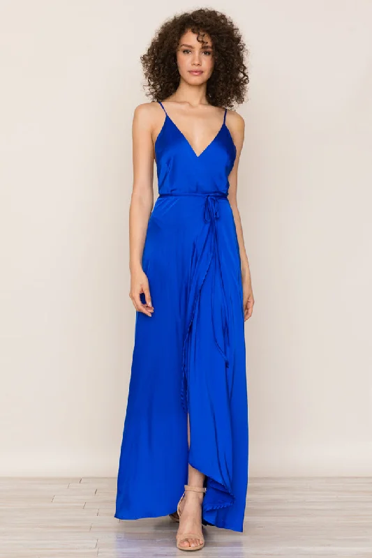 RUSH HOUR SILK MAXI DRESS