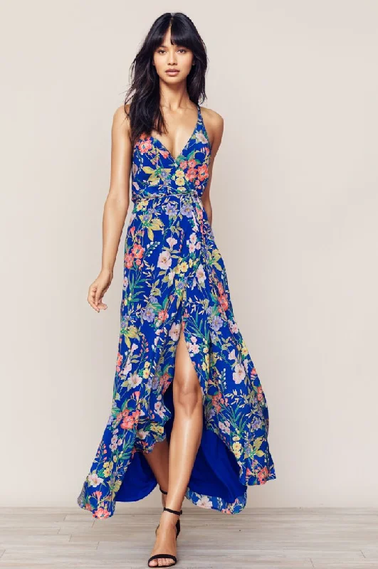 RUSH HOUR SILK MAXI DRESS