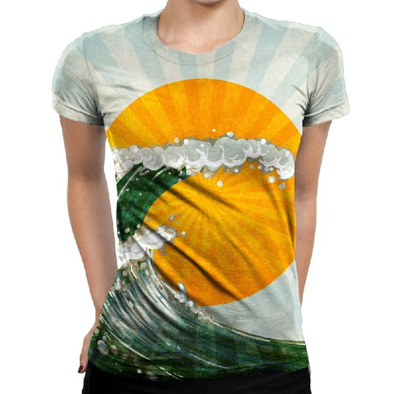 The Wave Womens T-Shirt