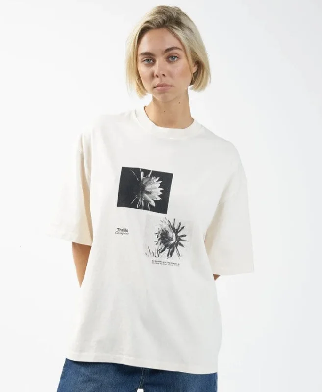 Thrills Dark Lily Oversized Women's Tee Win24