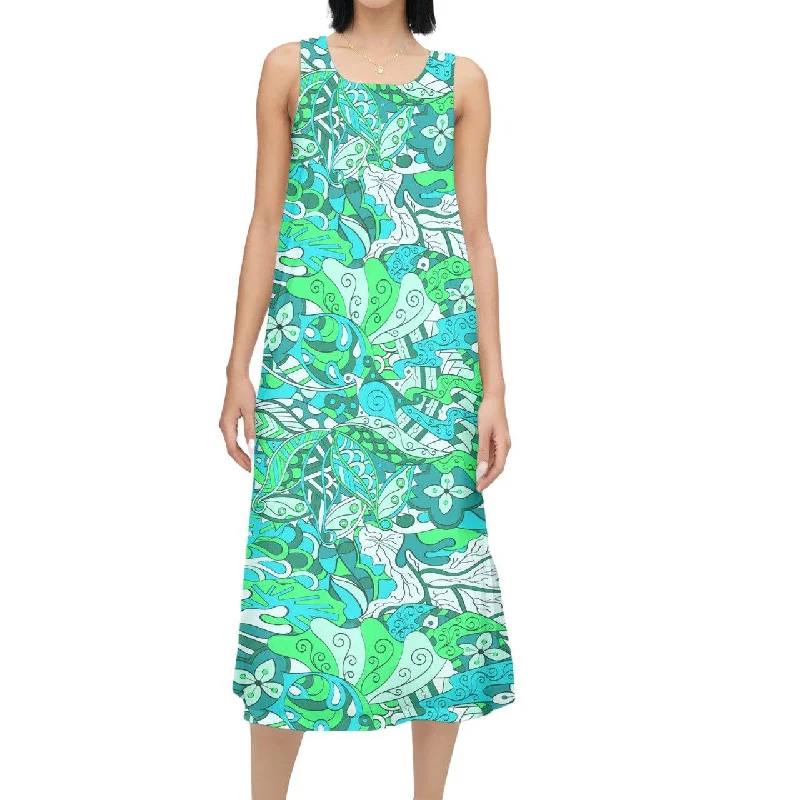 Umibe Sleeveless Maxi Dress