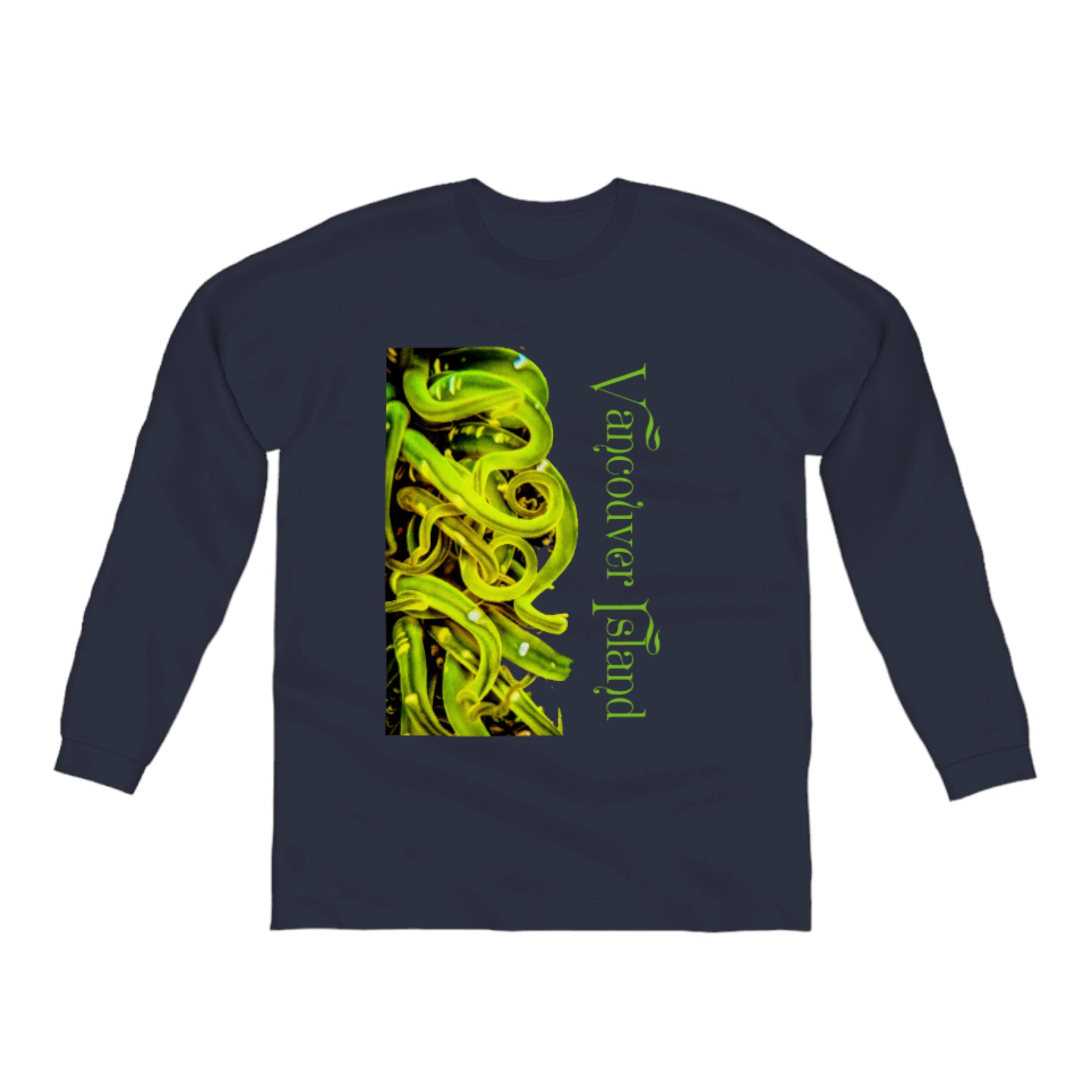 Vancouver Island Sea Anemone Comfort Long Sleeve Unisex T-Shirt