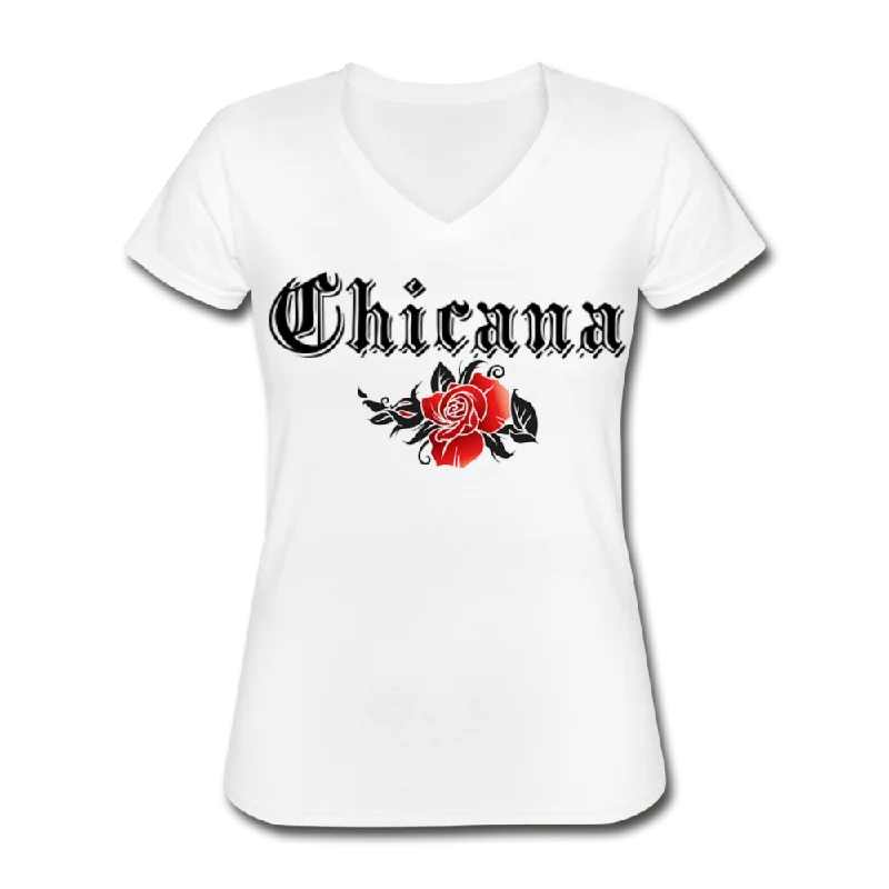 Women's Chicana V-Neck Tee