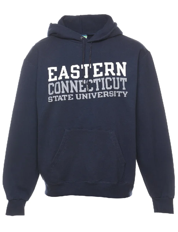 Champion Eastern Connecticut State University Printed Hoodie - M