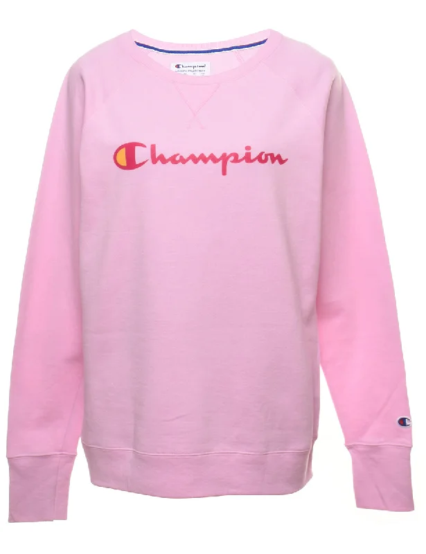 Champion Printed Sweatshirt - L