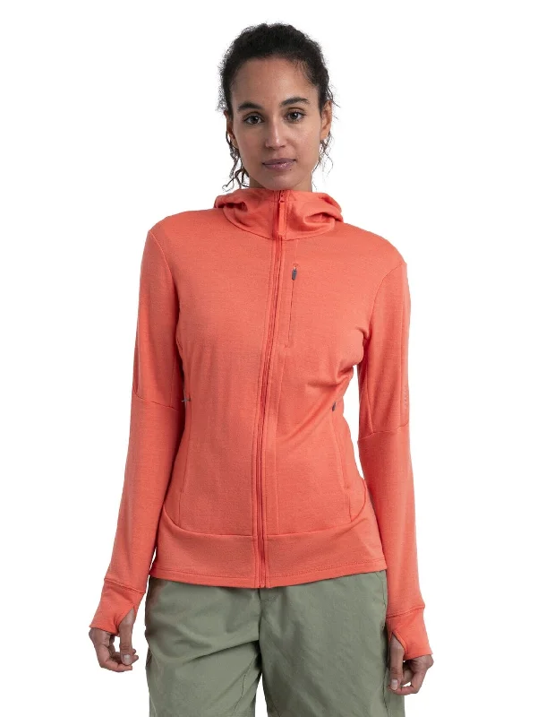 Icebreaker Womens Merino 260 Quantum IV Long Sleeve Zip Hoodie