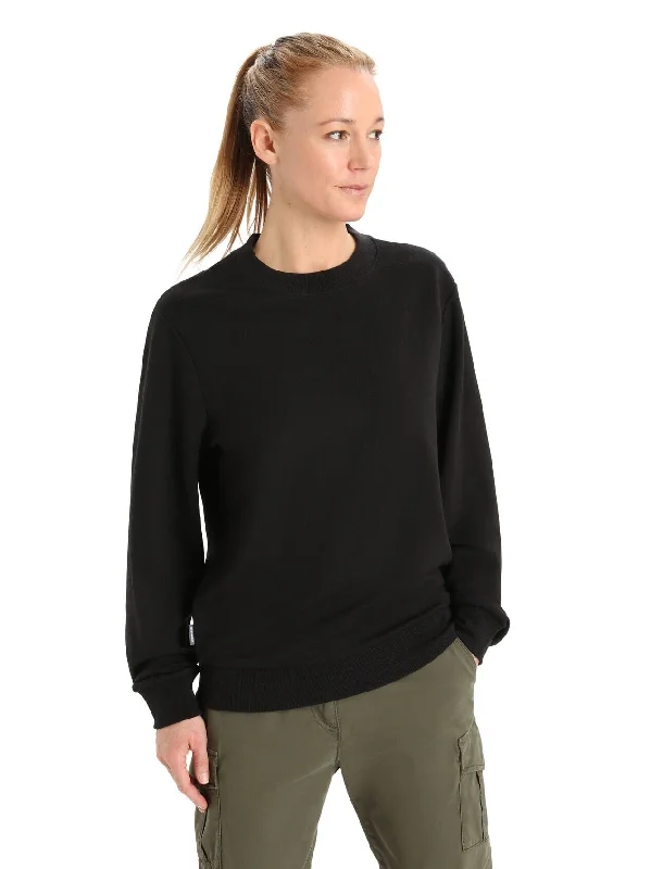 Icebreaker Womens Merino Crush Long Sleeve Sweatshirt