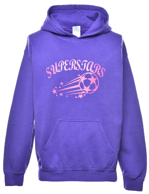 Superstars Printed Hoodie - M