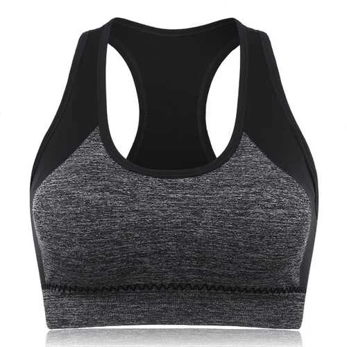 Wireless Shockproof Padded Sports Running Yoga Bra