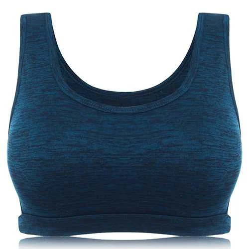 Women Fitness Elastic Breathable Sports Bra Yoga Vest