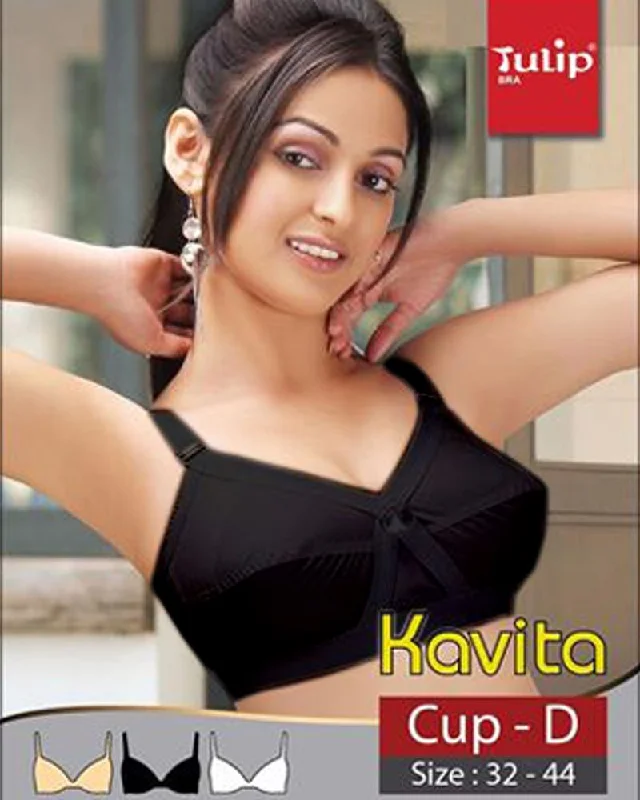 Kavita Bra - Tulip Bra - Basic Cotton Bra - Non Padded Non Wired Bra