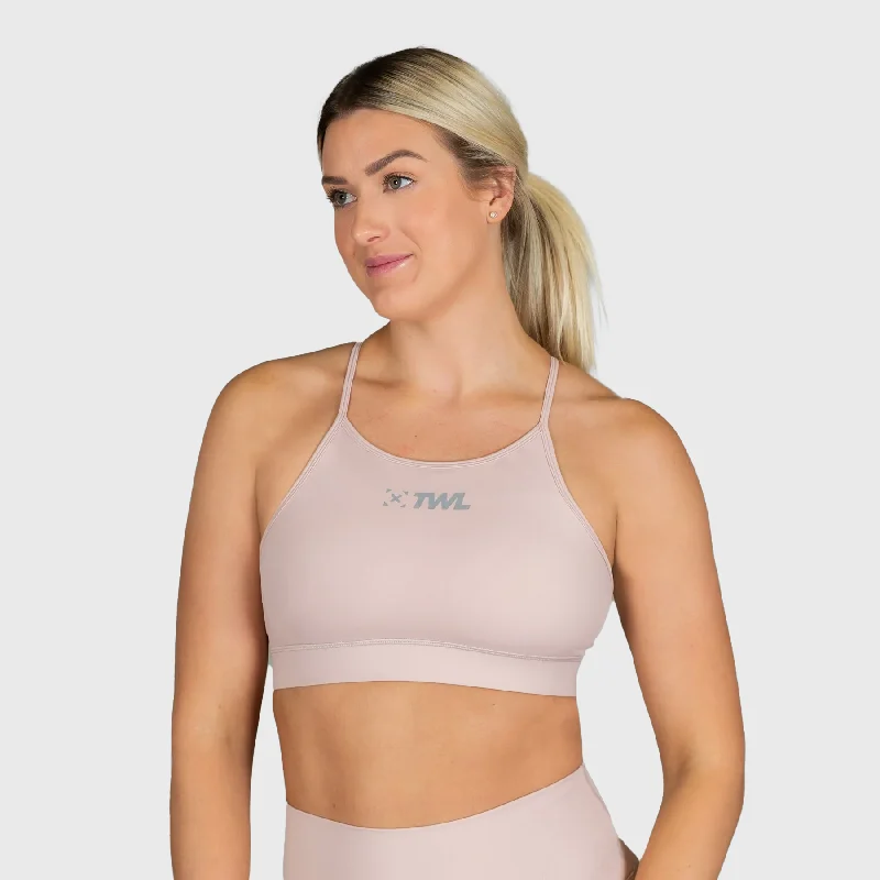 TWL - WOMEN'S FLEET BRA - PALE BLUSH