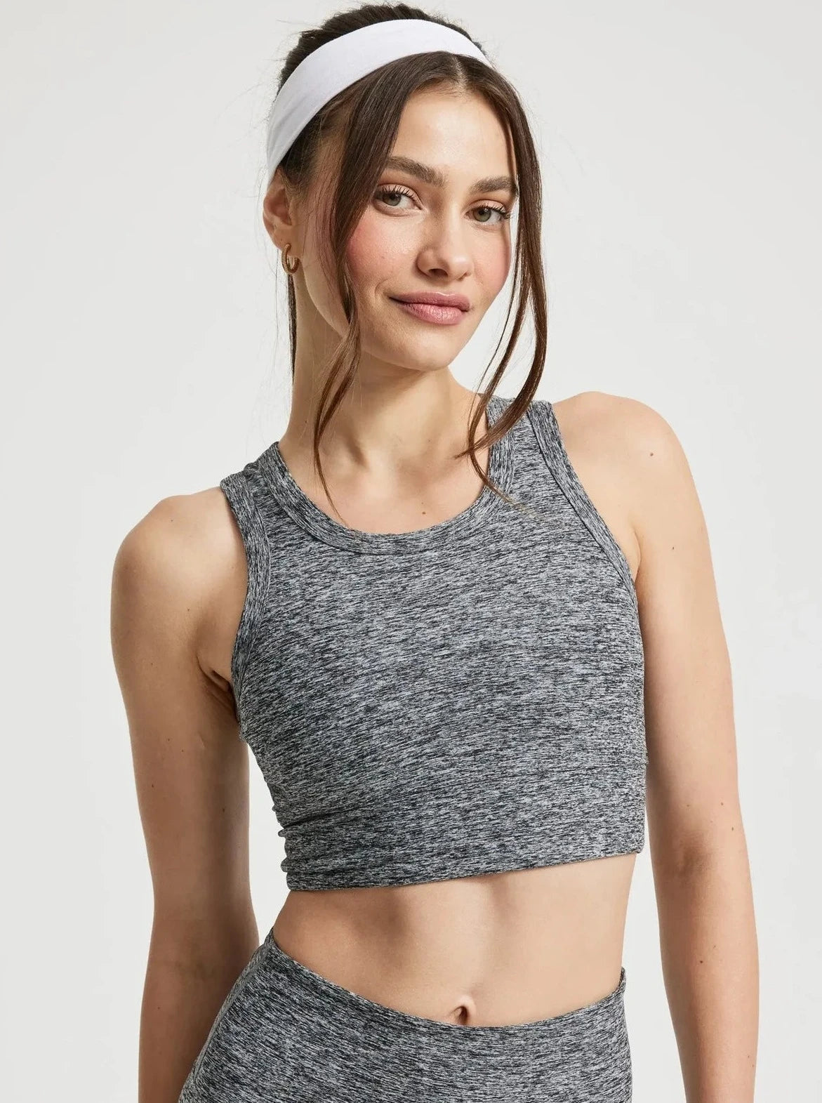 Year Of Ours Stretch Anniversary Bra - Heather Grey