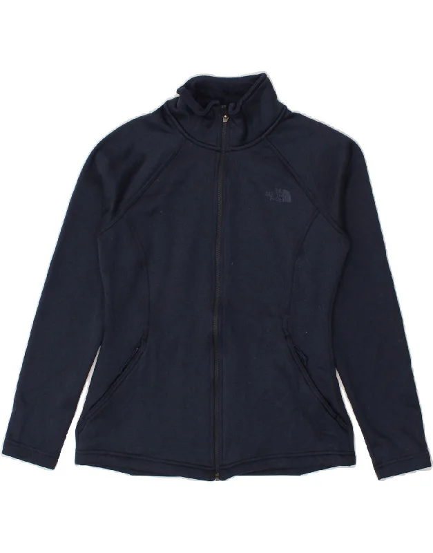 THE NORTH FACE Womens Tracksuit Top Jacket UK 12 Medium Navy Blue