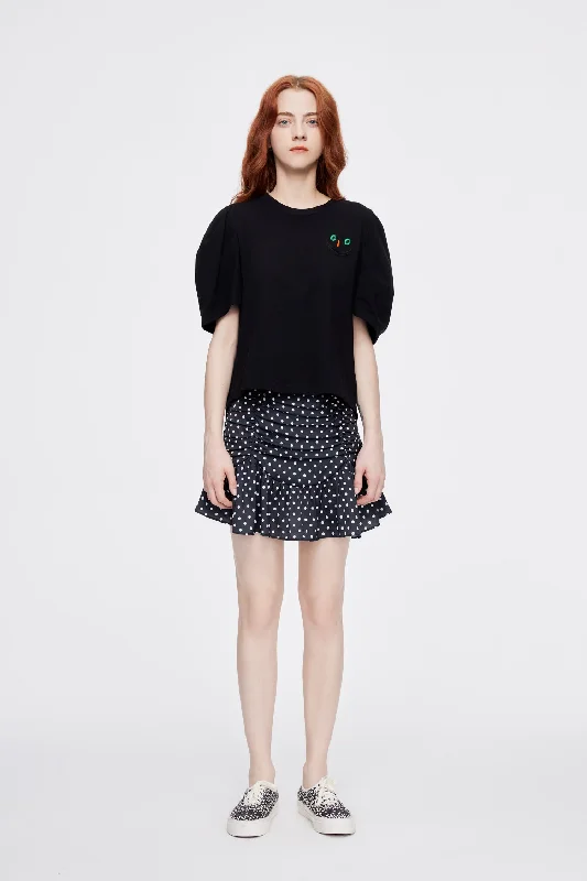 50's Polka Dot Mini Skirt