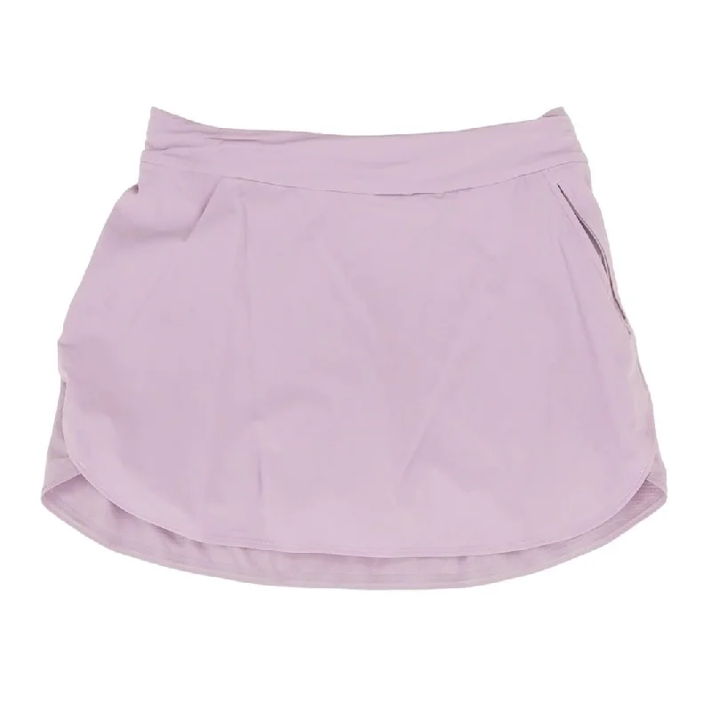 Lavender Solid Skort Skirt