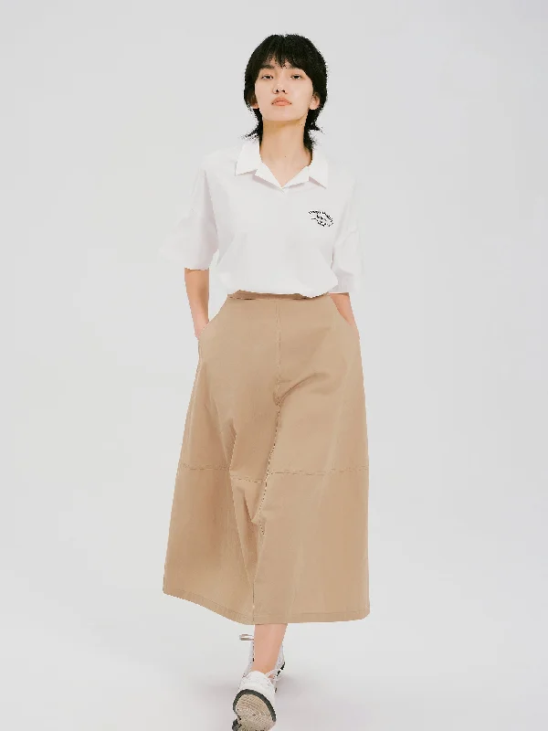 Mocha Half Skirt