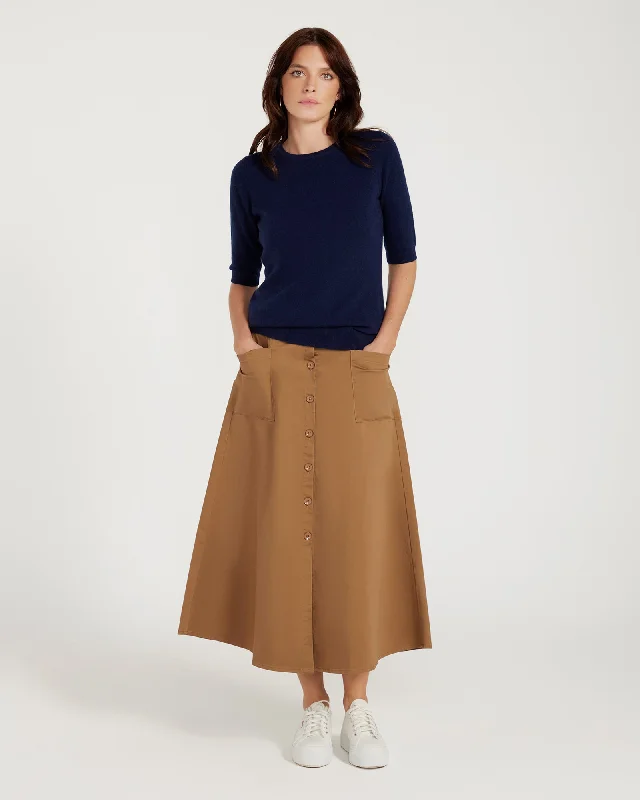 Brown Classic Skirt